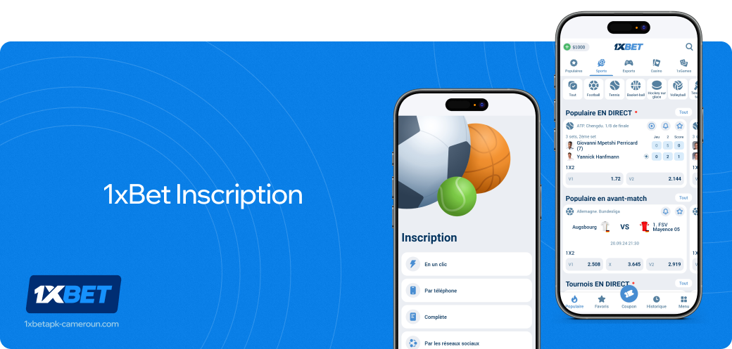 1xbet Betapk Cameroun Inscription